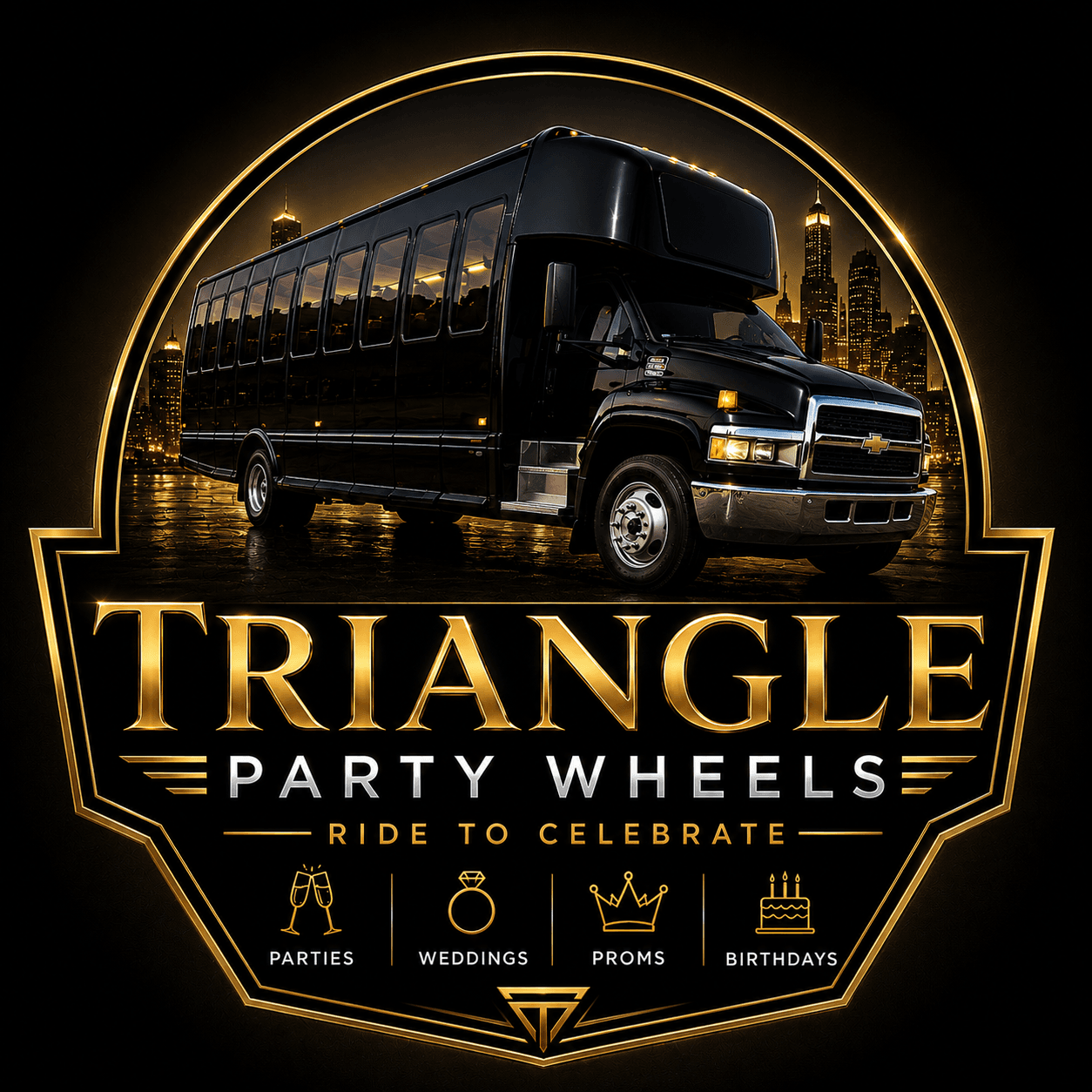 Triangle Party Wheels logo