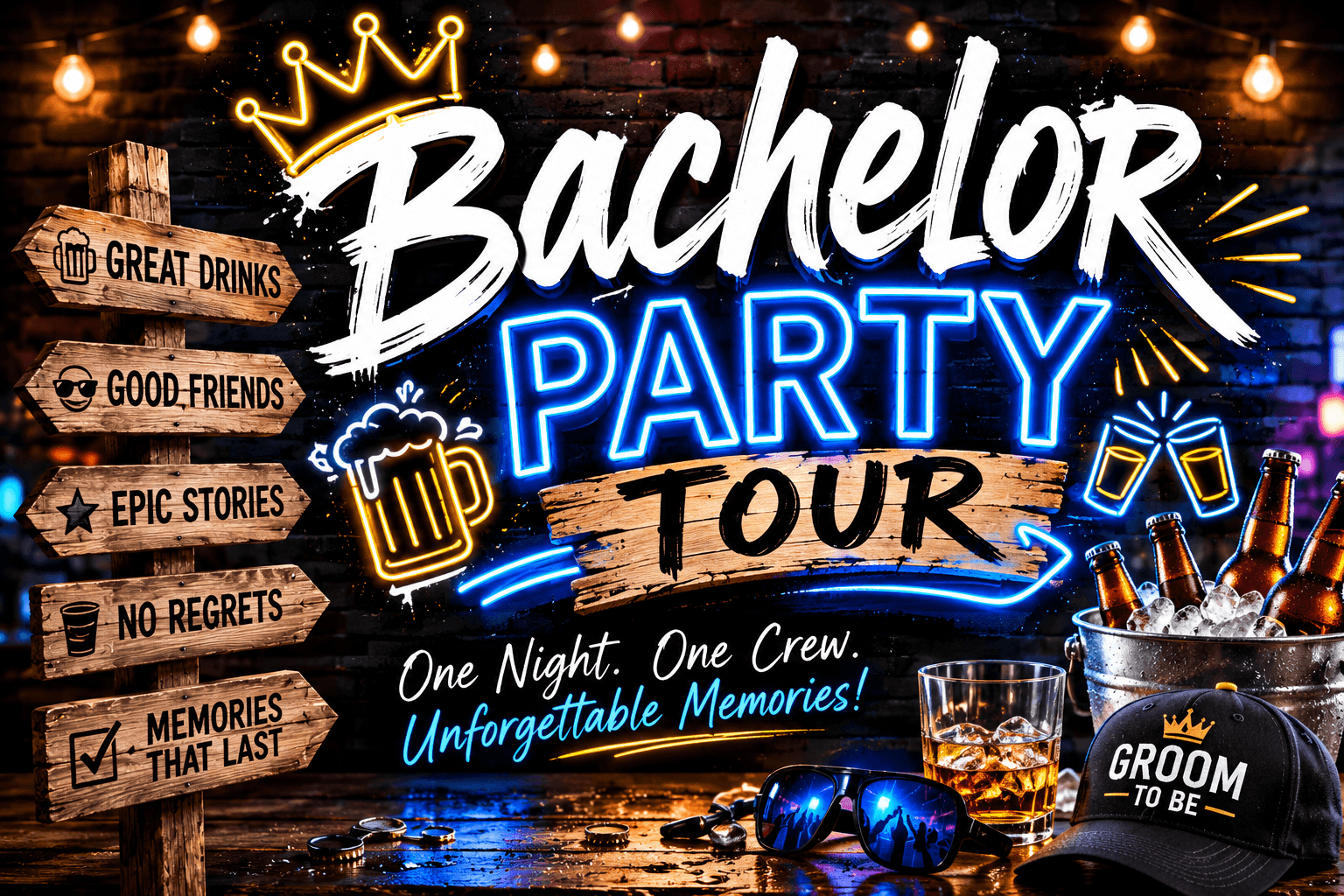 Bachelor Parties aboard Triangle Party Wheels