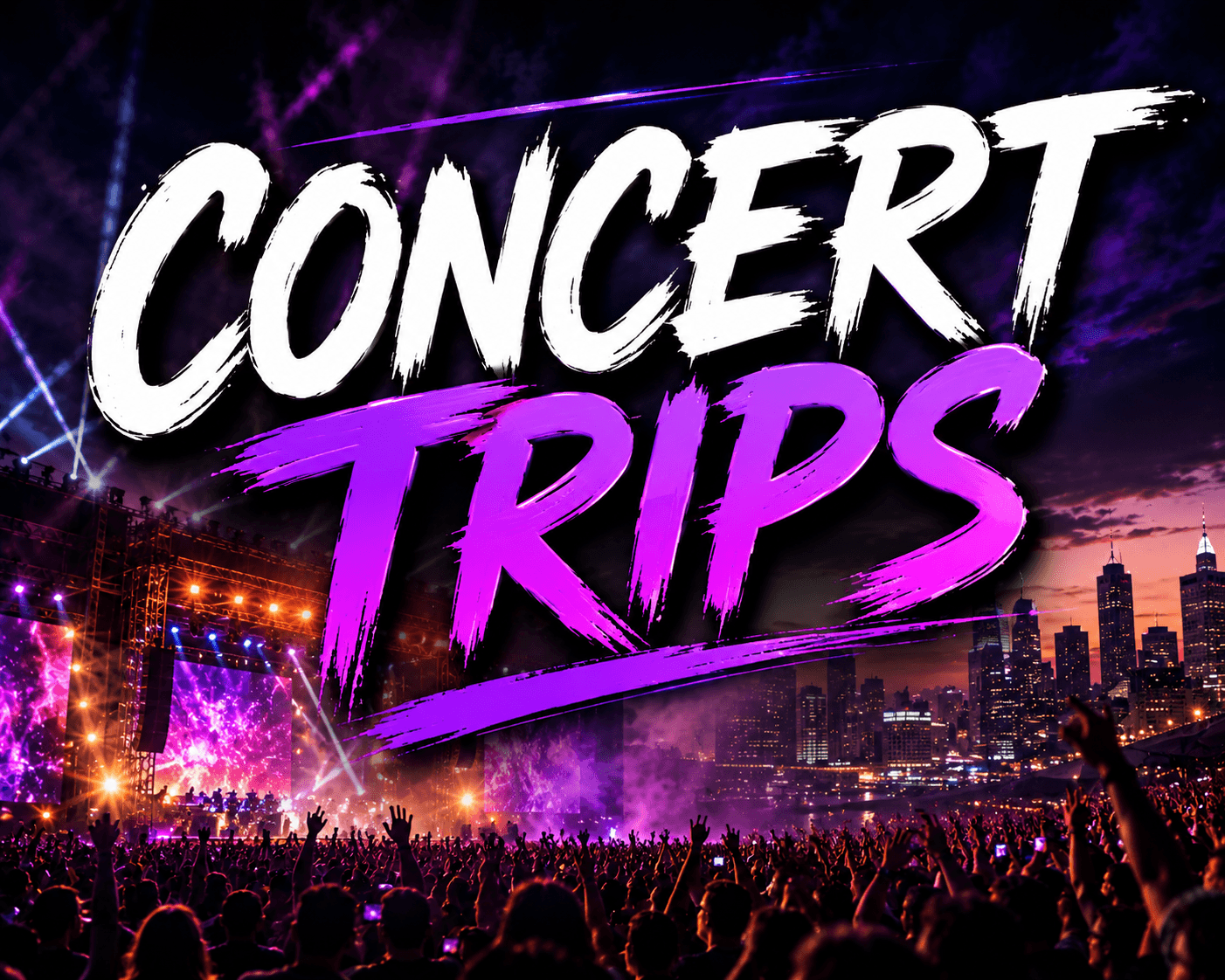 Concert Trips aboard Triangle Party Wheels